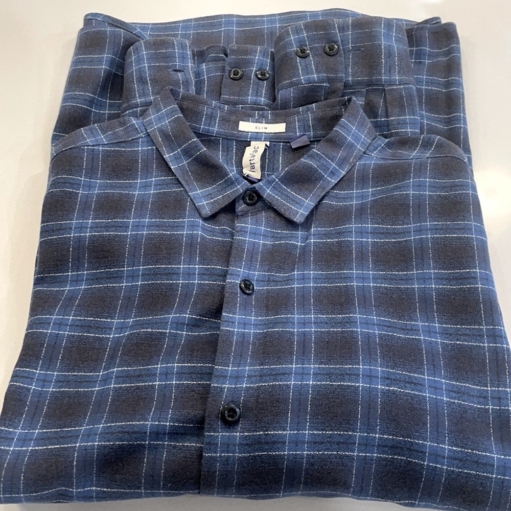 Artefact Modern Stretch Flannel Large Slim